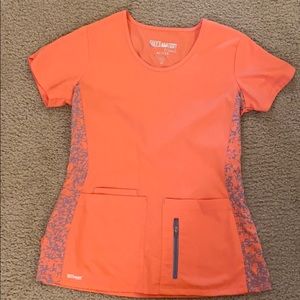 Orange Grey’s Anatomy Scrub Top